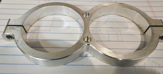 Hilborn 2-3/16"   REPAIR Clamp Flange Fits Hilborns with 2-3/16" B Flys, using a 2-1/4"  OD Stack